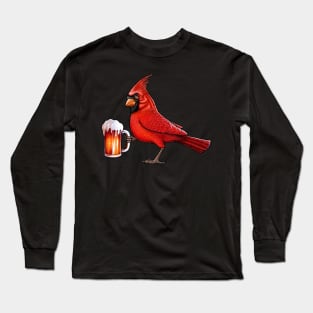 Red Cardinal beer Long Sleeve T-Shirt